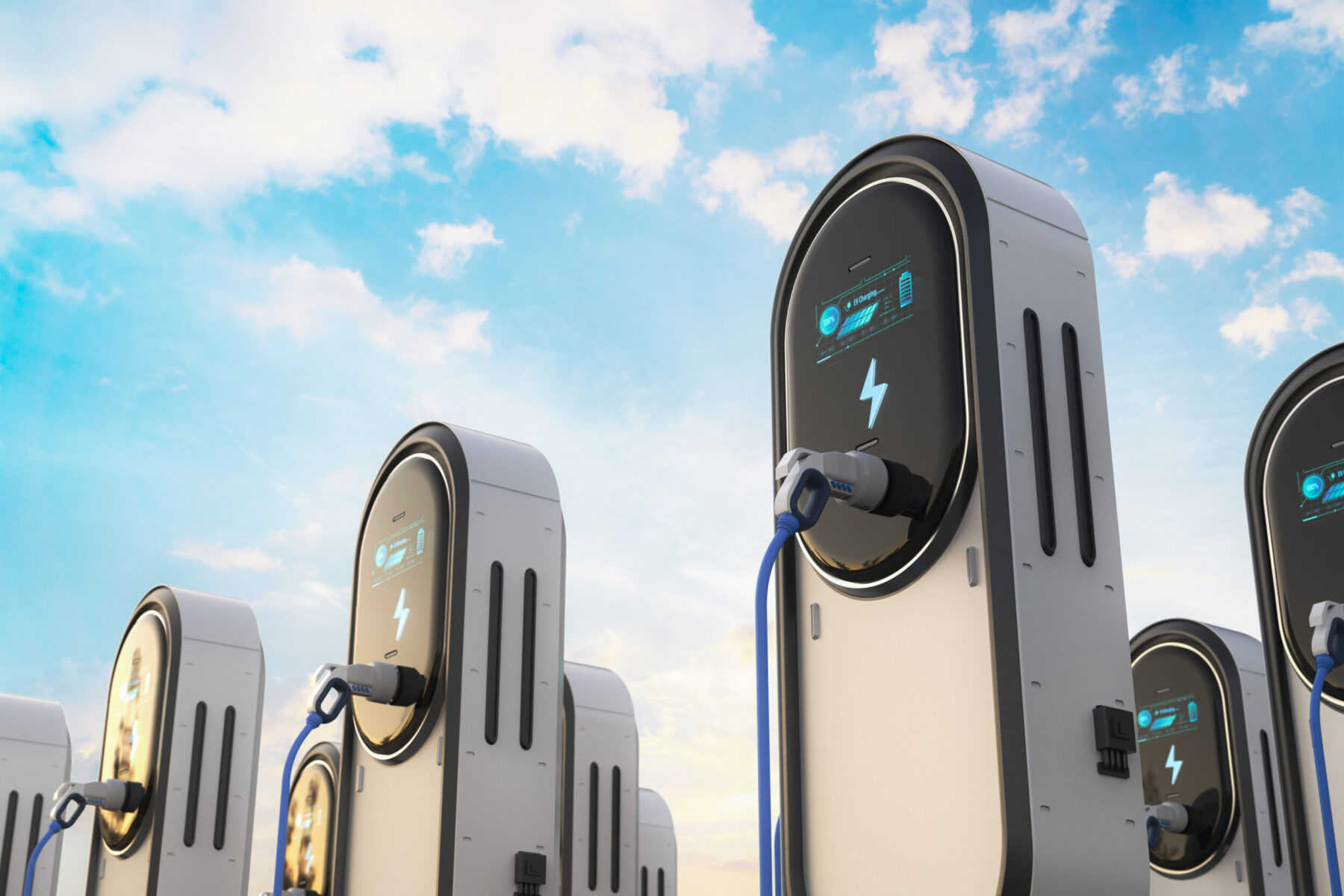High-Tech Energy Management EV Charging Stations - NEOTech